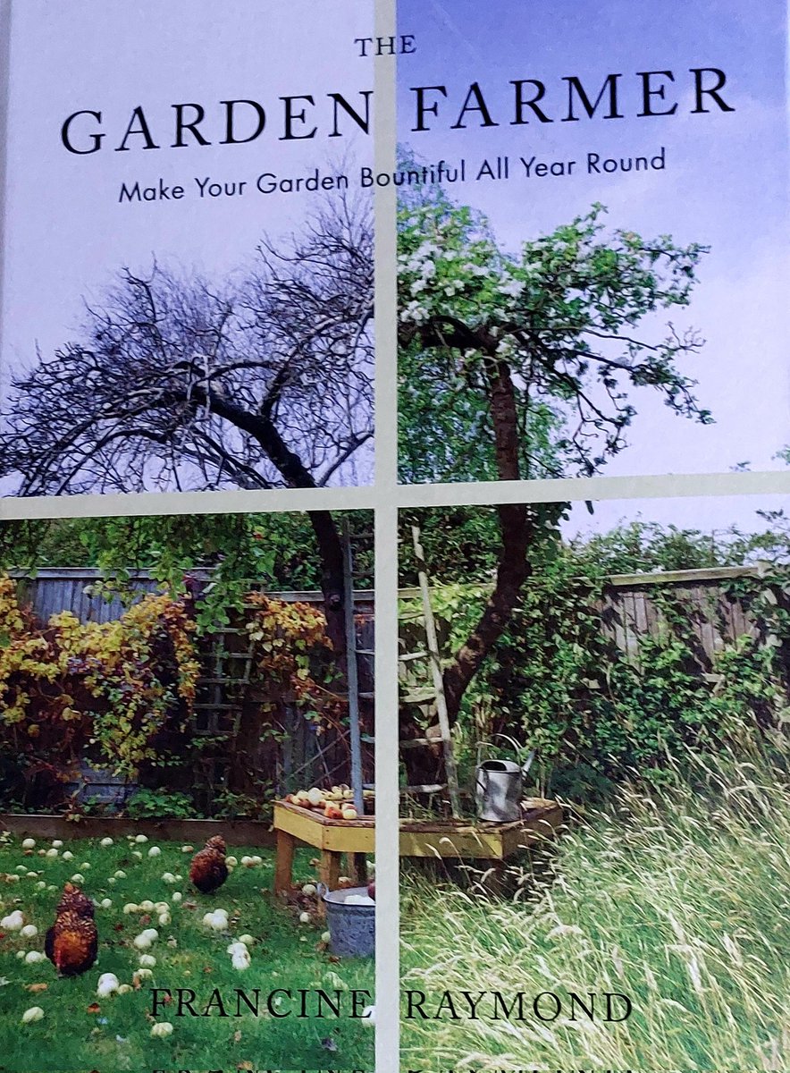 My daughter sent me this book for Mother's Day. It's a book she enjoys sitting down with at the start of every month. I'm feeling poorly with norovirus so it's cheered me up! #Gardening
#GardenFarmer @FrancineHens