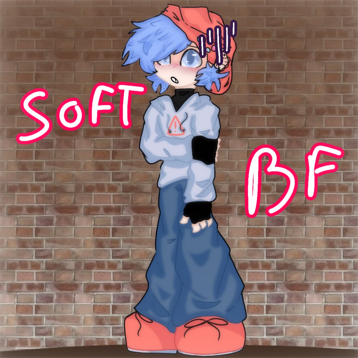 MILEZW4ZHERE's tweet photo. I drew soft bf from fnf because why not #art #fnf #fnfsoftbf #softbf #fanart #ArtistOnTwitter https://t.co/QSGuSnA94V