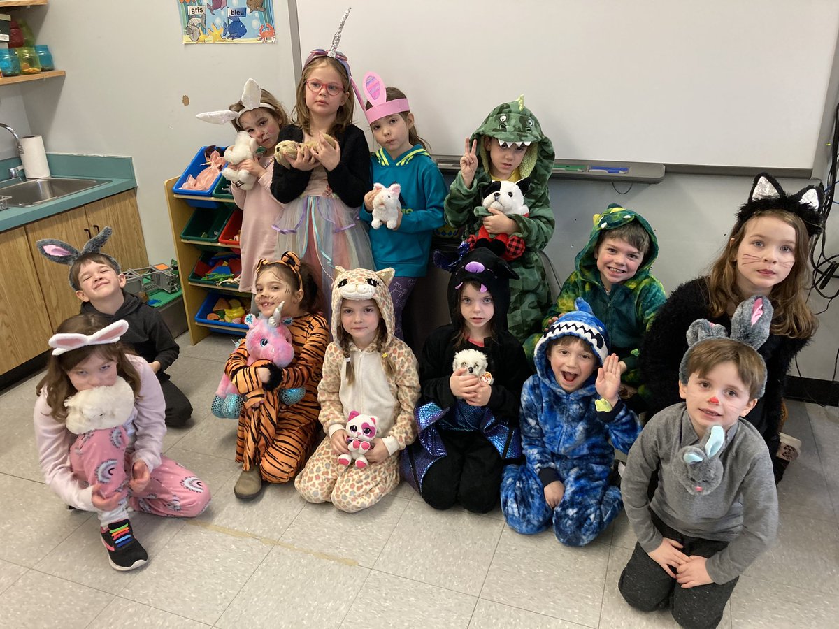MsYoungSHA's tweet image. Class choice theme day - Animal Day! #BetterTogetherNL #NLEduWeek2023 @NLTeachersAssoc @SHA_NL