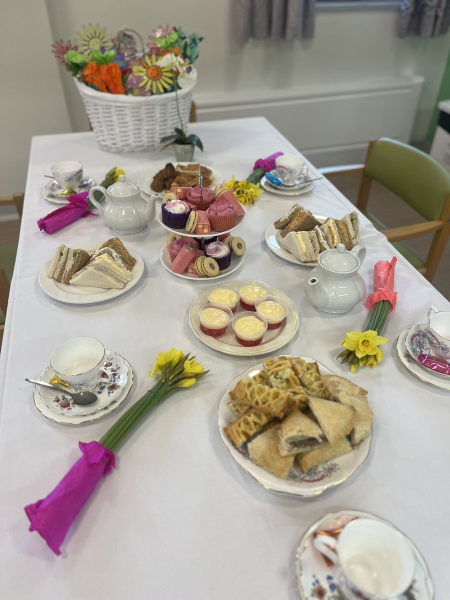 Happy Mothers Day from Cragside! Our afternoon tea enjoy by all our patients today, with contributions from our fantastic kitchen department &amp; nursing staff! A big thank you to everyone ✨ <a href="/Lindabr49257152/">Linda brennan</a> <a href="/kateclark1979/">Kate Clark</a> <a href="/Gateshead_NHS/">Gateshead Health NHS Foundation Trust</a> <a href="/jocrow82/">joann crowder</a>
