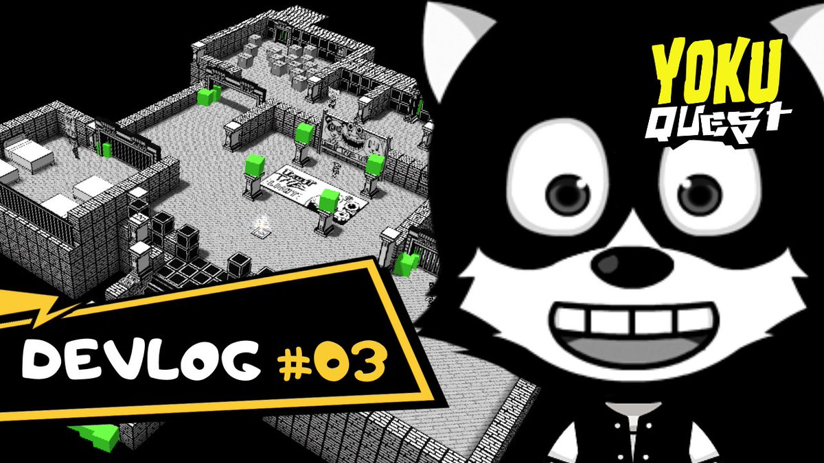 yokuquestfr's tweet photo. 🎮 Découvrez mon nouveau devlog pour #YokuQuest, un RPG en pixel art 3D ! Dans cette vidéo, je vous présente l'avancement du développement, les gifs inédits et vous annonce une petite surprise.

Rejoignez l'aventure dès maintenant 
👉 https://t.co/gR9CJNbAho
#gamedev #indiegame https://t.co/Kh4EXyMEP8