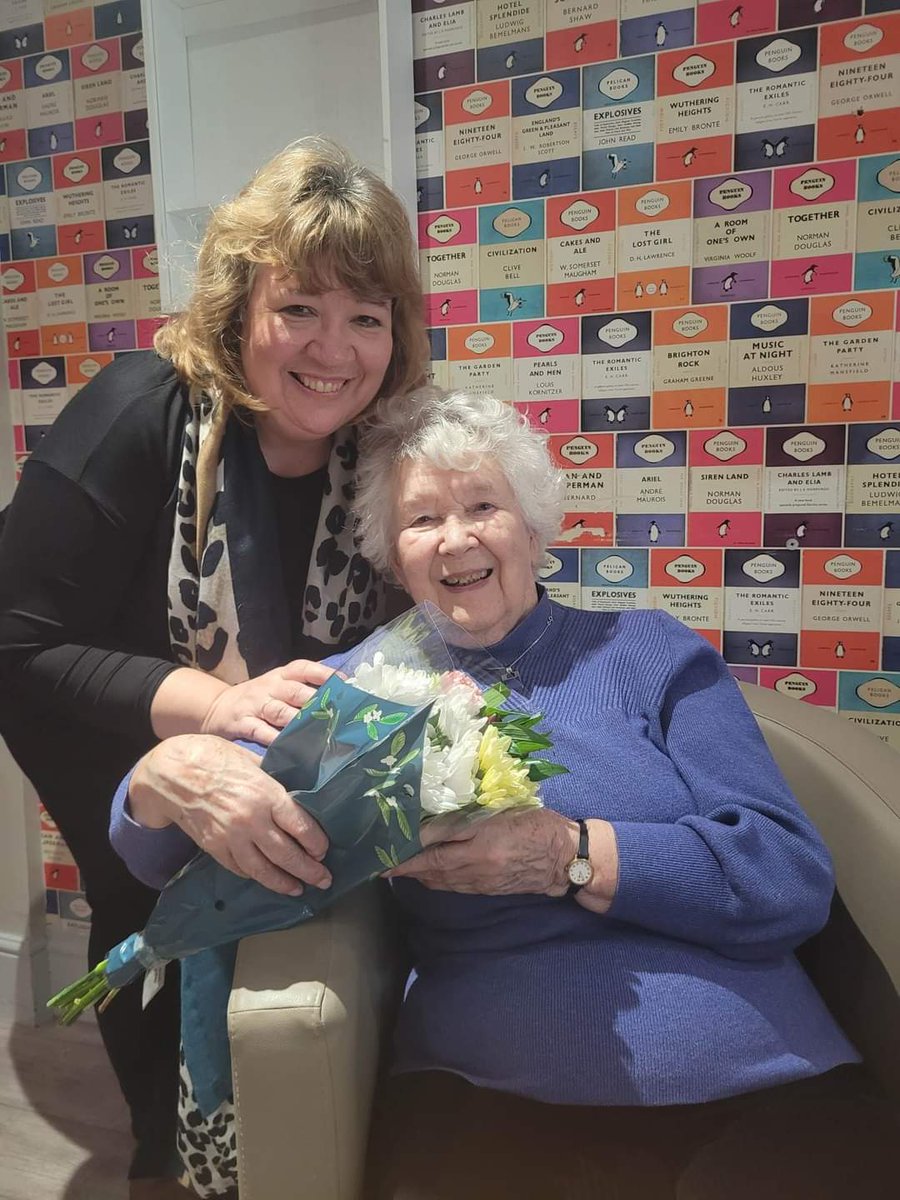 Was never going to be an easy Mother's Day, vascular dementia has taken so much of mum away from us but today I still get to hold her hand and tell her how loved she is, blessed x