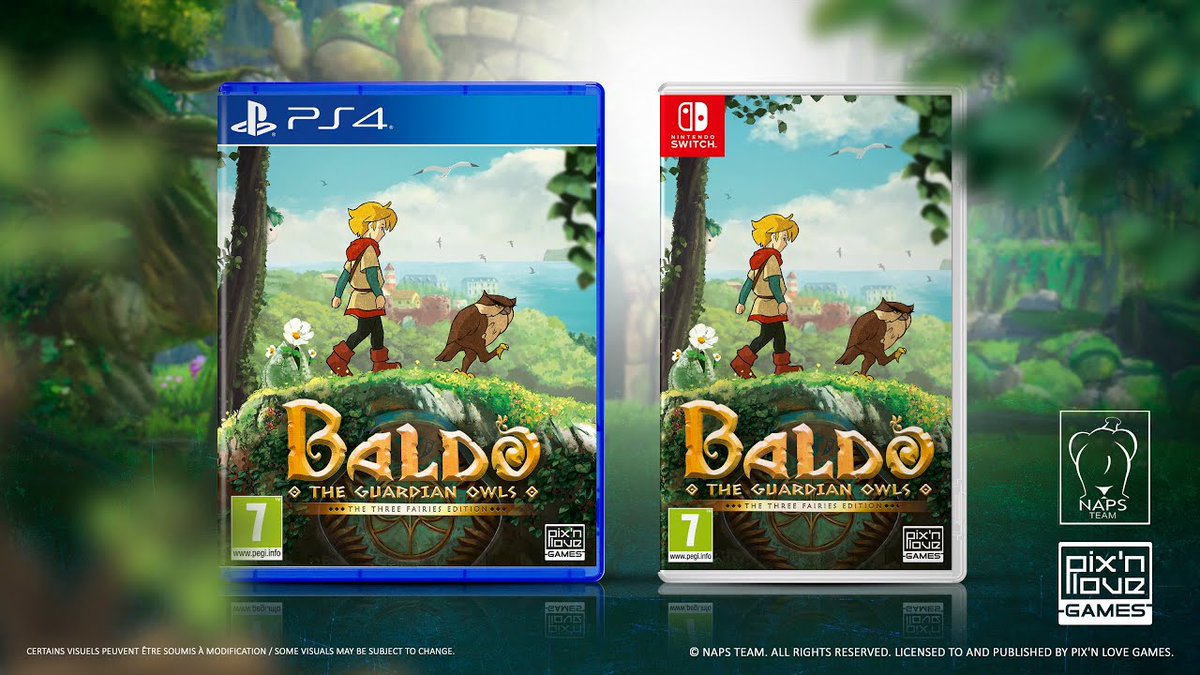 Pour la sortie de l'édition collector de Baldo, je vous fais gagner un exemplaire physique du jeu (version Switch ou PS4) !
Il faut pour ce faire :

- Follow mon compte et celui de <a href="/Pixnlove/">Editions Pix'n Love</a>

- RT et liker ce Tweet

Fin le mardi 21 mars, tirage en direct à 18h sur mon twitch !