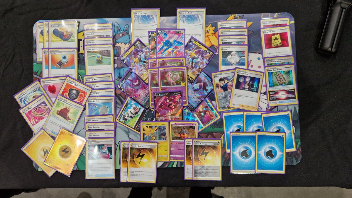 Getting another day 2 with the exact same 60. Scored 1p more than last time so I'm proud. Sadly i was bricking a lot on day 2 and had opponents topdeck what they needed. 8/5/1. (54th) Proud to have played you Vikavolt. But this is goodbye with rotation coming up. Take care 🫡⚡️🪲