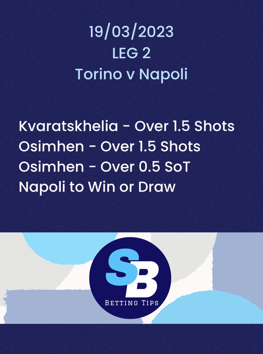 Stat Based Betting Tips tweet media