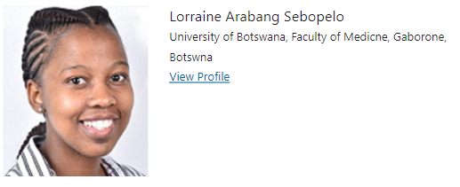 TheIJMS's tweet photo. Presenting our new Associate Editor, Dr. Lorraine Arabang Sebopelo !!!!!

LinkedIn: https://t.co/tAHSq3m3q8

ORCiD: https://t.co/7FmEtYwY7Q

Publons: https://t.co/EaXOUSCaoA

@LASebopelo @UBBotswana

#MedicalStudents #internationalstudents #UniversityofBotswana https://t.co/4P06vffY5n