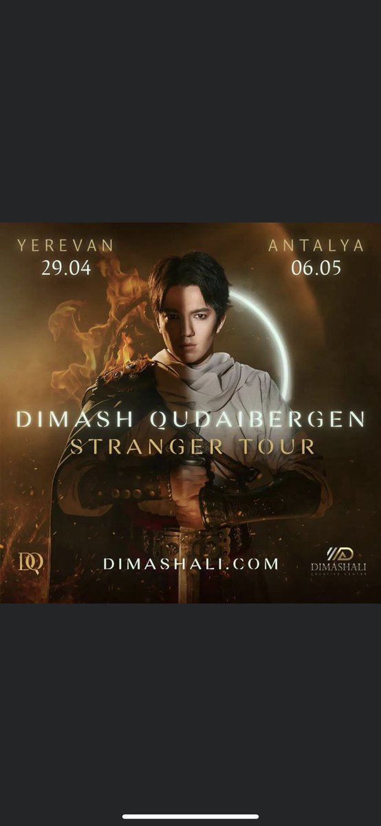 dimashdivulgabr's tweet photo. Se você vai ao Concerto 🎵 então corra 🏃♀️🏃♀️🏃♂️ para garantir seus ingressos no #DimashAli, o grande dia está aproximando você poderá assistir ao vivo o maior fenômeno da música de todos os tempos #DimashQudaibergen a voz mais linda do planeta terra 🌍
@dimash_official https://t.co/SfyF63OZ6A