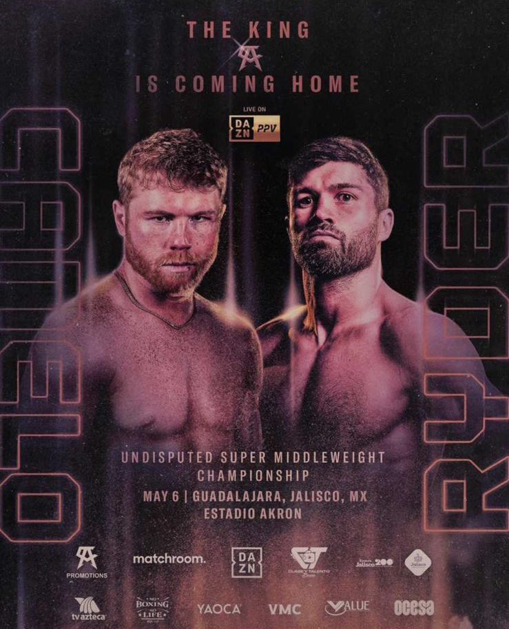 edgar_vargasc's tweet photo. Alguien va a querer boletos para este gran evento #canelo vs #ryder  #box  #jalisco https://t.co/1eJLRoiG12