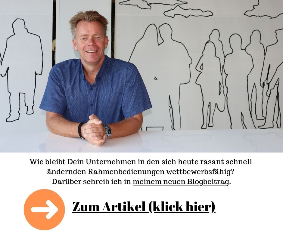 Gerade in der aktuellen, sich rasant wandelnder Zeit 
ist Wettbewerbsfähigkeit für Selbständige und Unternehmer wichtiger als jemals zuvor!
Dazu habe einige wichtige Aspekte in meinem Blogbeitrag aufgeführt!

>>> bit.ly/3LwDJID
