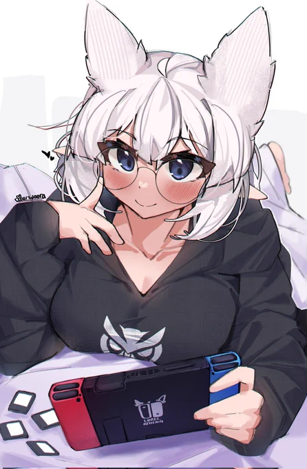 i don't own a switch, so i drew one  #lorelillust 