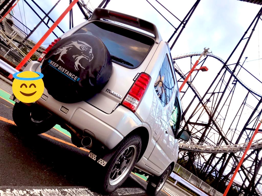 ippitu_JM23's tweet photo. 固定ツイート消滅してるの忘れてた

レインボーオートさんでお世話になってるJM23 AZオフロードで、いろんな山、海、遊園地へ遊びに行ってます。
年イチくらいでサーキット走ってます。

楽しいことだけする人生になりたい https://t.co/LKBy03zpn9