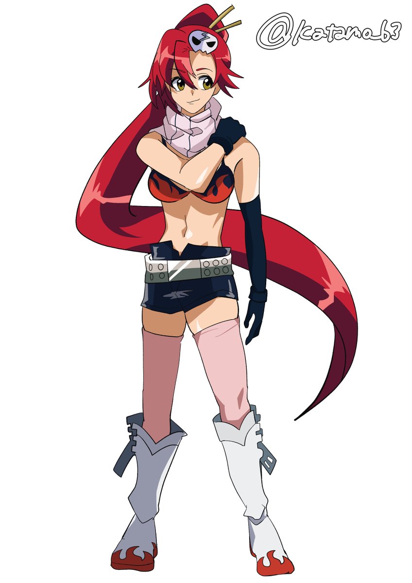 katamu_63's tweet photo. 天元突破グレンラガン / ヨーコ・リットナー
#グレンラガン15周年 #TTGL15th https://t.co/pGUkO2FqUL