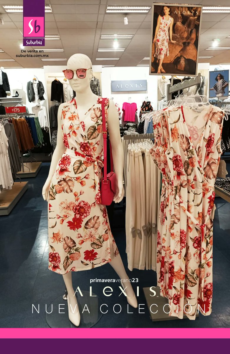 AlexisModa's tweet photo. El vestido ideal para disfrutar el inicio de la primavera! #SoyAlexis #MujerAlexis #Moda #Estilo #LookAlexis #ALEXISTIERRA #Primavera2023 #DeVentaEnSuburbia #Suburbia #EstrenaMás https://t.co/NCjdumEXmr