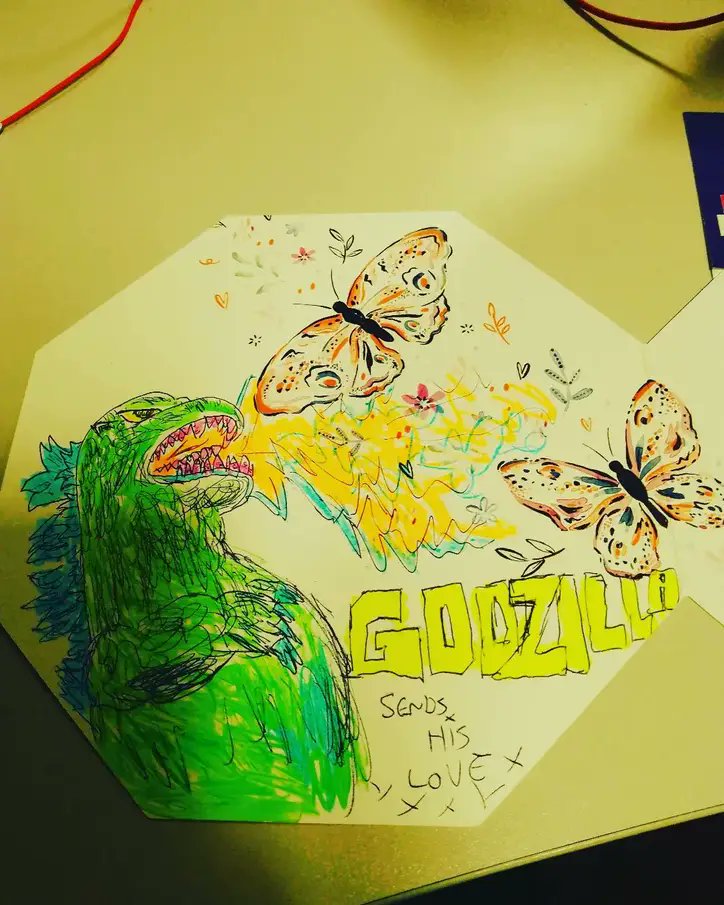 I hope my 92 year old Nanna loves Godzilla as much as he loves her 🤎🦖

#Godzilla #MothersDay #Grandmother #MothersDay2023 #Mothra