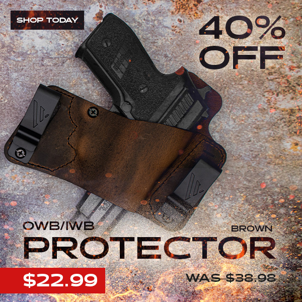 VersacarryUSA's tweet image. Here to make your Sunday morning a little bit better⛅ Grab our 2-in-1 IWB and OWB Protector S2 for only $22.99🤝

Protector Sale - versacarry.com/carry-gear/pro…

#pewpew #edc #versacarry #sale #holster