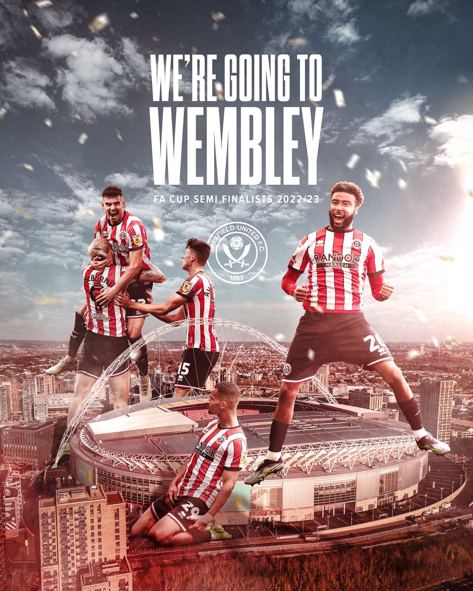 The Blades are going to Wembley!! 😍