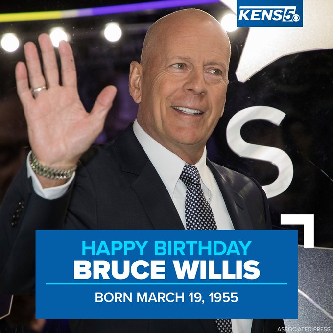 HAPPY BIRTHDAY! Bruce Willis is celebrating his 68th birthday today.

 