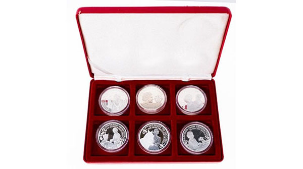 Group of 6 Sterling Silver Proof Coins
auctionnetwork.hibid.com/lot/150354997/… - Mixed Stock &amp; Collectibles | Coins, Stamps, Banknotes, RCM &amp; More! Online Auction  Sunday, March 19, 2023 at 6:30pm EST.
#OnlineAuction #CoinAuction #Stamps #Collectibles #Banknotes #Auction