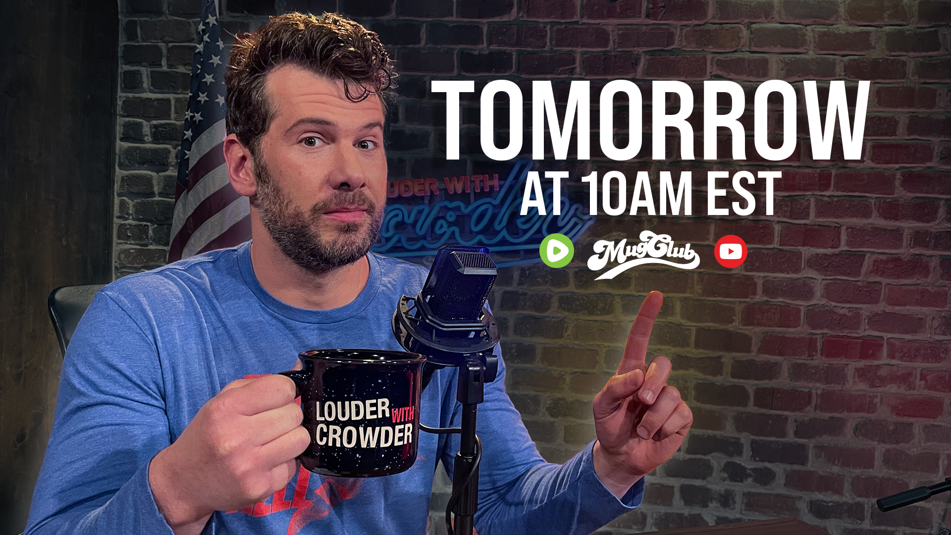 Louder With Crowder Steven Crowder on Twitter: "Less than 24 hours away from the return of