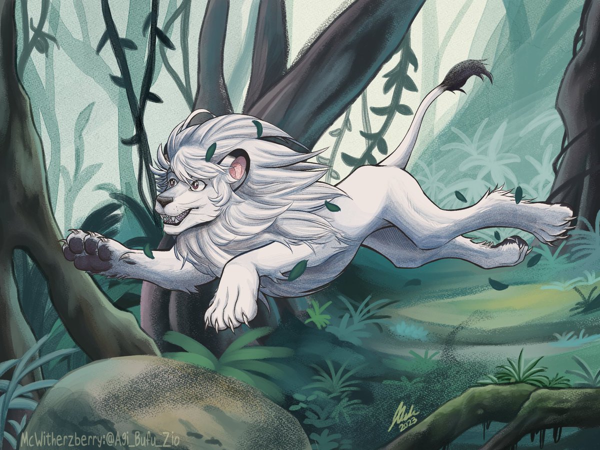 Some fanart and painting practice for Jungle Emperor Leo, I Watched this movie to death as a kid. #Digitalart #ArtistOnTwitter #JungleEmperorLeo #KimbaTheWhiteLion
