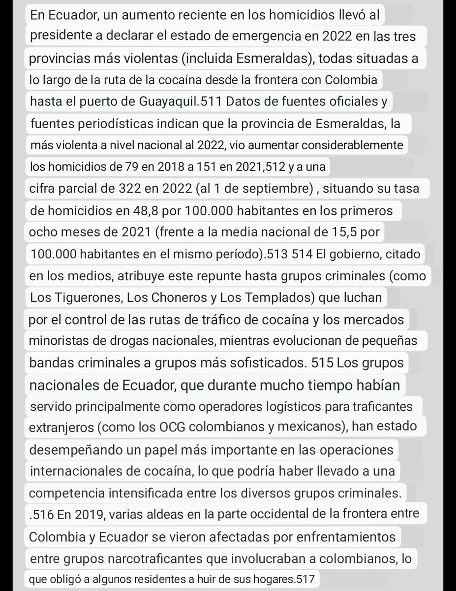 odhumca's tweet photo. En Ecuador, un aumento reciente en los homicidios, la más violenta a nivel nacional al 2022, aumenta de 79 en 2018 a 151 en 2021,512 y a una cifra parcial de 322 en 2022 (al 1 de septiembre),  tasa de homicidios en 48,8 por 100.000 habitantes en los primeros ocho meses de 2021 https://t.co/l6SmGT6HyX