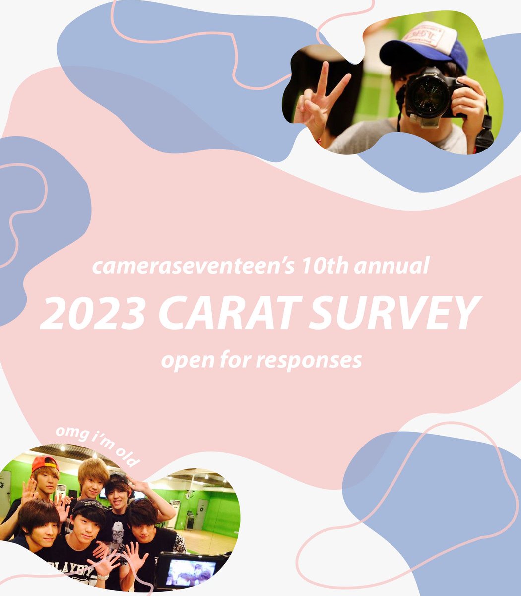 cameraseventeen's tweet photo. What time is it?? (10:10!!) Time for the 10th Annual Carat Survey!

Responses will be open ~1 month. Feel free to spread to other sites! Now excuse me while I try to come to terms with the fact that a decade has passed... #SEVENTEEN

🔗: https://t.co/xjHDSeU9bt

📽: berryzs https://t.co/tcZyuw12H5