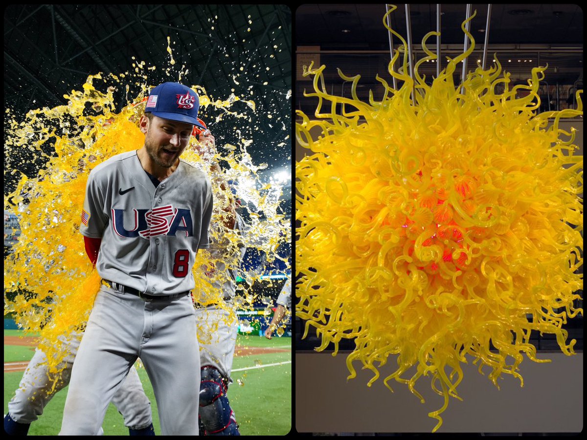 Sunburst, by Dale Chihuly, 1999, 📸 by Daniel Shirey