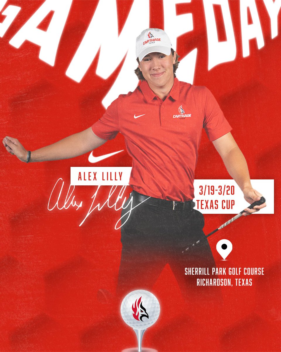 carthagesports's tweet image. 🔥 THEY'REEE BAAACK 🔥

@Carthage_MGOLF begins the spring portion of its 22-23 slate, participating in the two-day Texas Cup today and tomorrow 🤠⛳️

🗓 Mar 19-20 
📍 Sherrill Park Golf Course - Richardson, Texas 
📊 bit.ly/3LDtXV1

#FuelTheFlame | #GoodToBeBack