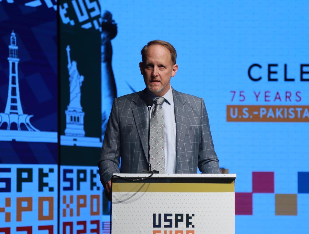 U.S embassy representative Mr. Will Ostick during the closing remarks shared that #USPKEXPO has showcased that entrepreneurs  are the driving force in the Pakistani tech community.