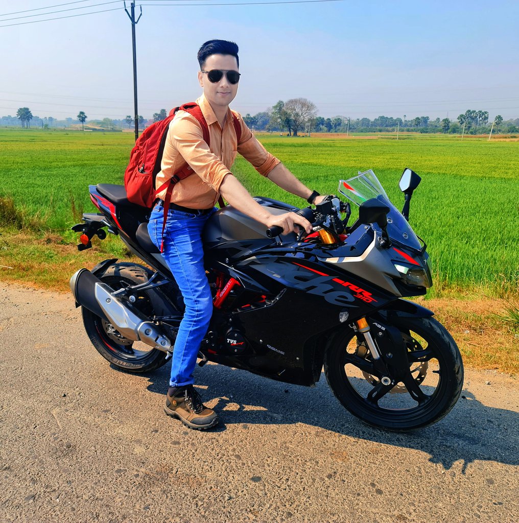 HmntPuri's tweet image. #TVS #RR310 #APACHE #nature