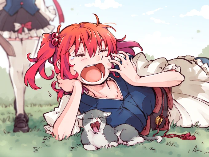「ふあぁ……あ? 