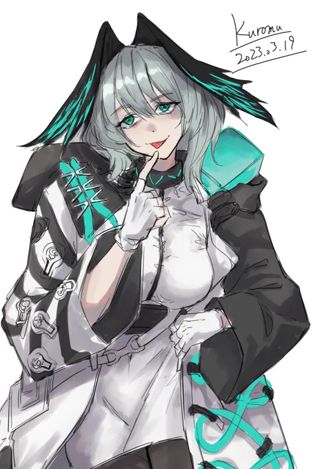 ホルハイヤ#アークナイツ版深夜の真剣お絵かき60分一本勝負  #Arknights #アークナイツ #明日方舟 