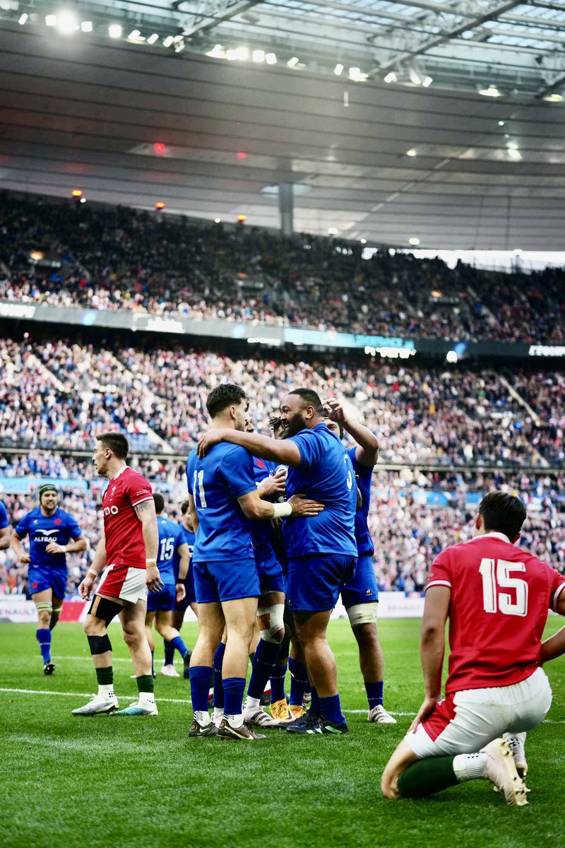 Un dernier match à domicile réussi devant un public formidable 🇫🇷 La coupe du monde est désormais notre prochaine étape. #XVdeFrance