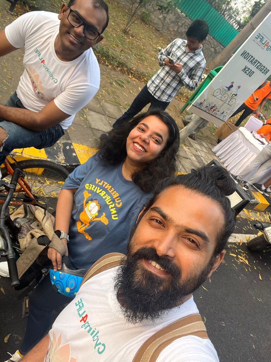 Seraphimllp's tweet photo. A proud day for Seraphim today- we were fortunate to be a part of #Cycle4LiFE ! A great initiative to make Delhi a bicycle friendly city. 600 bikers came together to enjoy the Sunday morning. The weather played along too. Thank you all for making this a huge success! https://t.co/viyELGhpSh