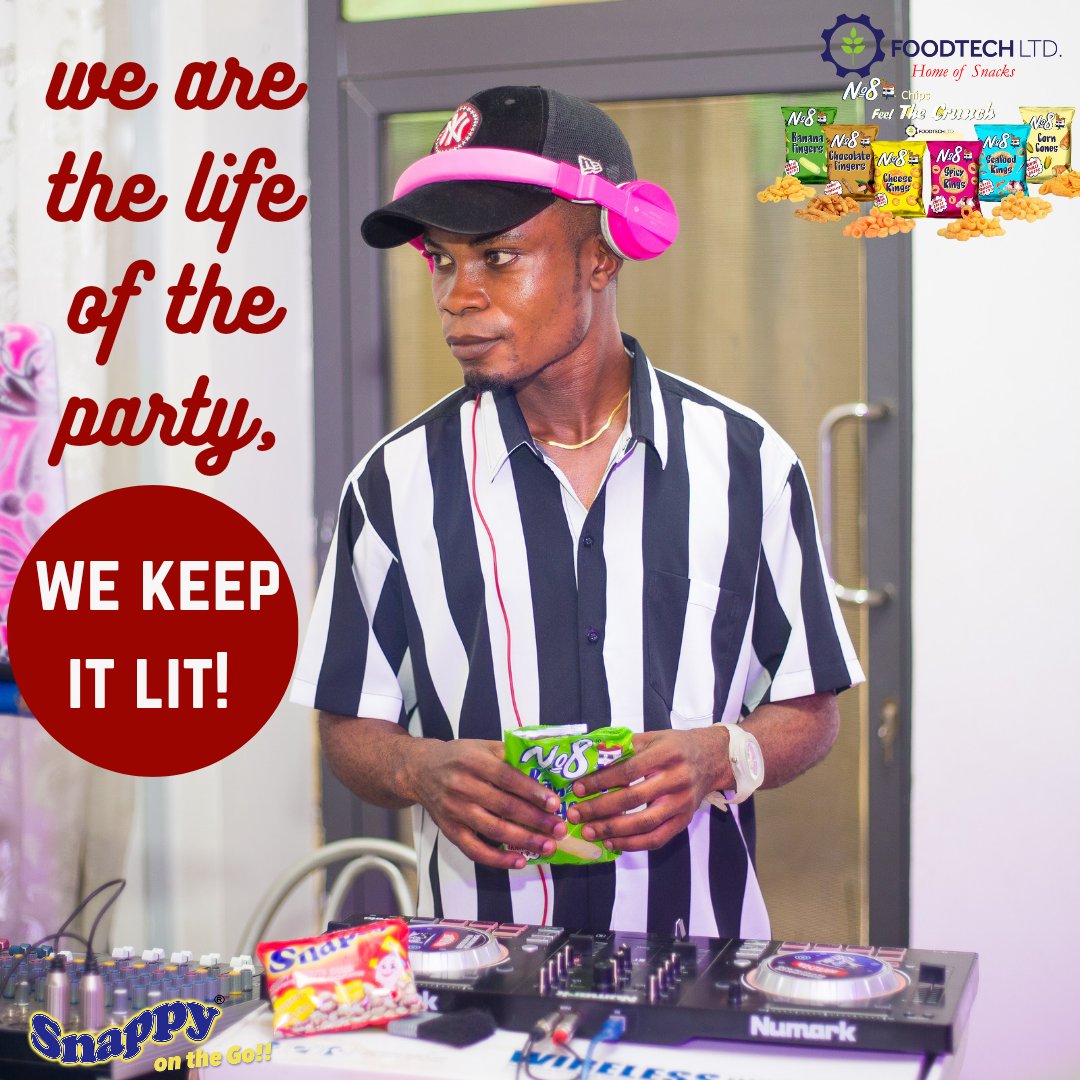 Foodtechlimited's tweet photo. We keep the party lit
#partysnack https://t.co/J7pDuOPd7a
