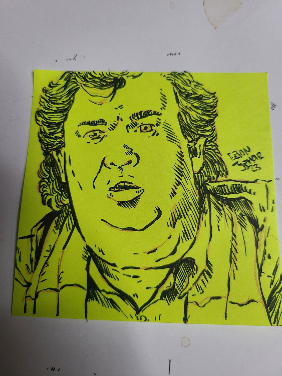 Another #johncandy #postitnoteart piece, this time based on Cool Runnings(1993) a fun movie that doesn't get mentioned enough.

#coolrunnings #johncandy #sketches #sketch #sketchbook #90s #90skid #90smovie #movie #movies #thegreatoutdoors #unclebuck #secondcity #secondcitychicago