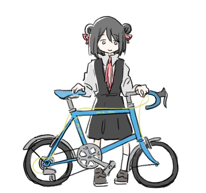 「自転車 白背景」のTwitter画像/イラスト(新着)｜3ページ目