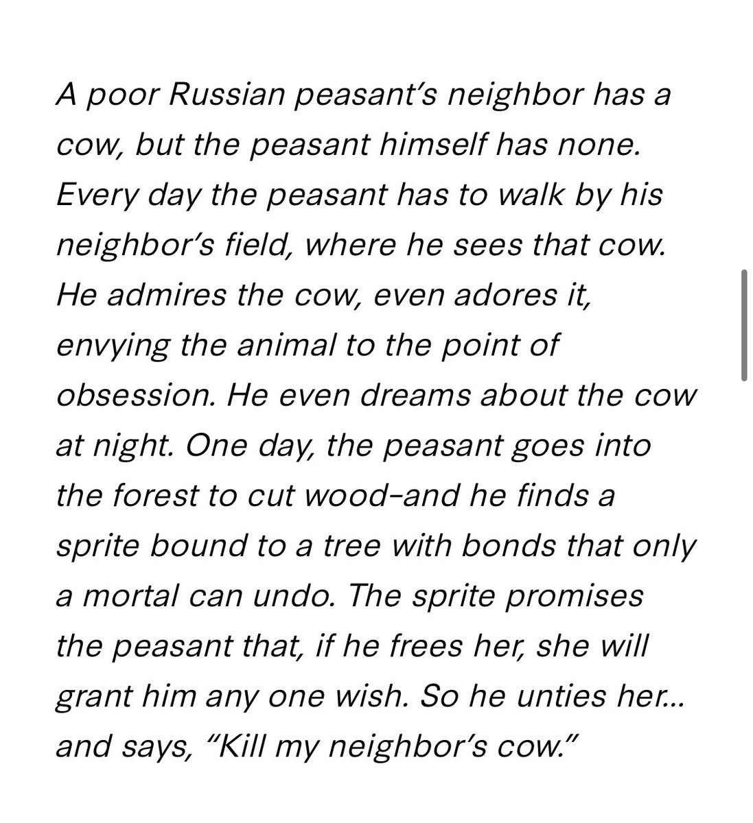 ivanastradner's tweet photo. Perfect explanation of Russian and Serbian culture and mentality that translates to politics. Unfortunately, many western politicians don’t understand this when they deal with regimes in Moscow and Belgrade. Envy is bad. https://t.co/JJeh2i5TJl