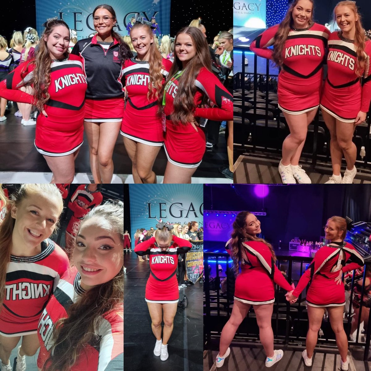 stephhb18's tweet photo. The best weekend competing with QUB Knights Cheerleading Team. This team was the main reason I chose moving to Belfast for Uni & it's still the best decision I have made. Officially the oldest competing athlete π Young at heart @QUBKnights β€οΈπ #Cheerleader #legacycheer https://t.co/mYl2W3NoSk