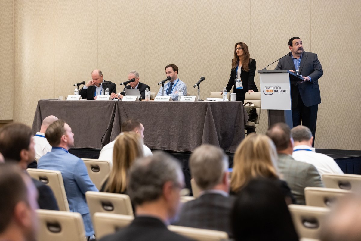 ConSuperCon's tweet photo. Sessions such as "Everything You Need to Know About EPC Contracts", "Wrongful or Right: What Makes a Proper Termination?" and "Why You Should Care About Standard of Care" were recently presented at #ConSuperCon.
Learn more about becoming a speaker: https://t.co/mJsE9OZ9nQ https://t.co/3e5GQR7stI