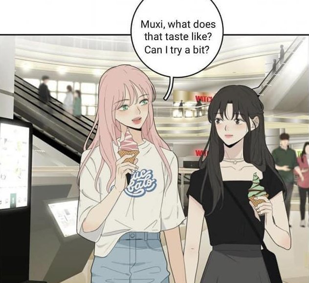 Evildeadfan102's tweet image. I read Bai Lijin Among Mortals Chapter 94. 
#Bailijinamongmortals #chapter94 #yuri #LGBTQ