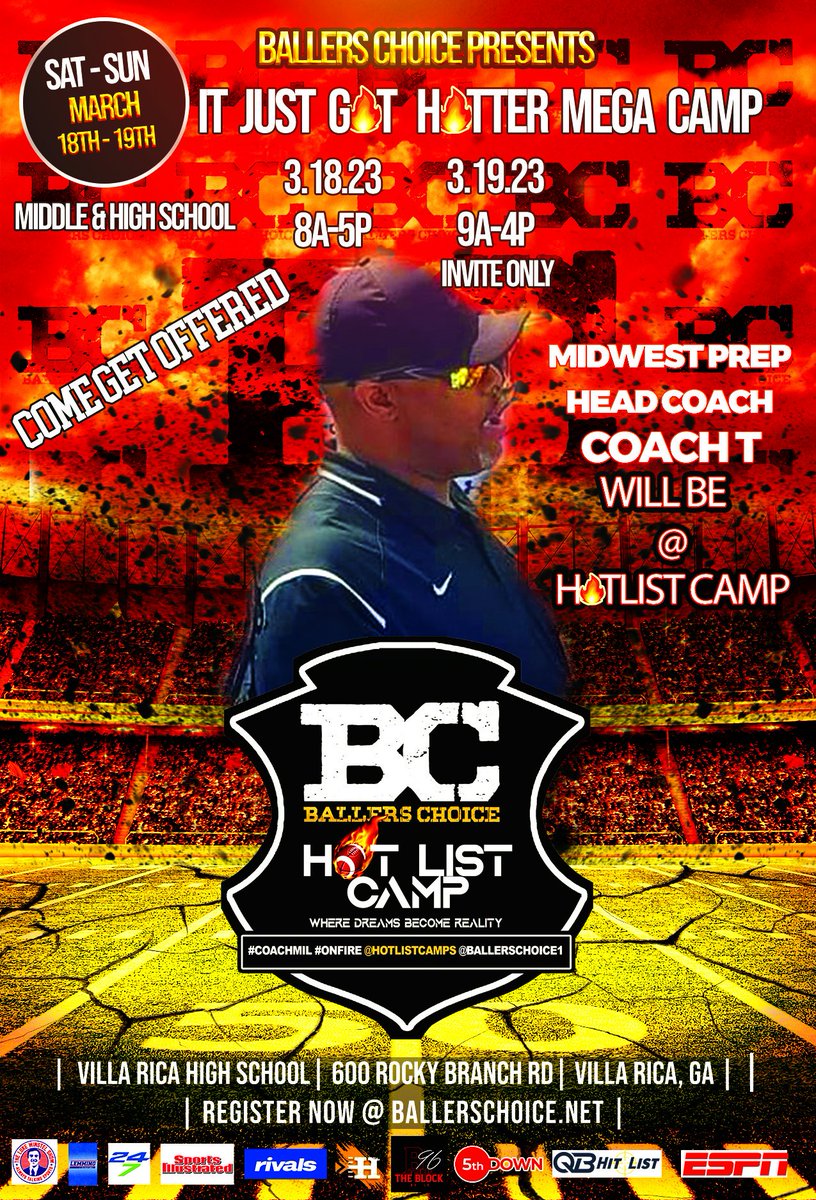 CoachTyRich74's tweet photo. First recruiting camp of the year, we got to see some ballers this weekend in Georgia @BALLERSCHOICE1 @coachblair27 @Maurice312corp https://t.co/EA36N4cukV