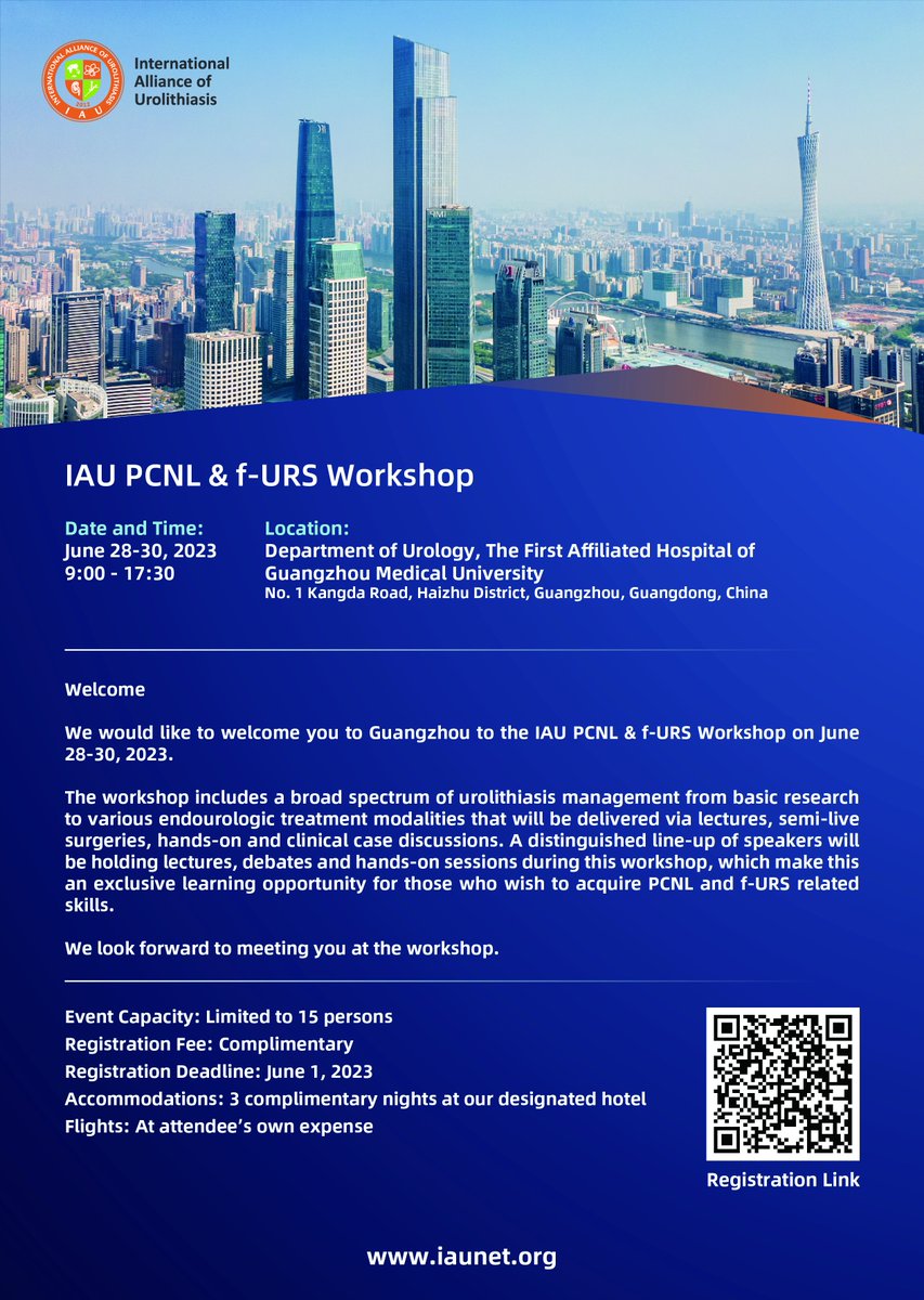 Hi, everyone! It's been a long since we last met in Guangzhou（2019）. Now, the IAU workshop has come back! Hope to see you again in GZ.#IAU