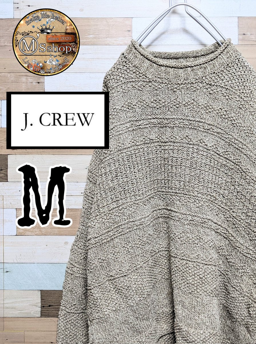 mercari2021's tweet photo. 超希少なアイテムが入荷しました💰
今高騰中❗【J.CREW】90s旧タグ(巨人タグ)のニット✨こちらはシルク混で、編地のデザインが施されオンリーワンな一品です☺
https://t.co/XN4F1rfiRb
#jcrew
#ヴィンテージ
#古着
#旧タグ
#巨人タグ
#90s
#レア
#メンズファッション
#アメリカ
#ジェークルー
#ニット https://t.co/eHhLO6oz2Z