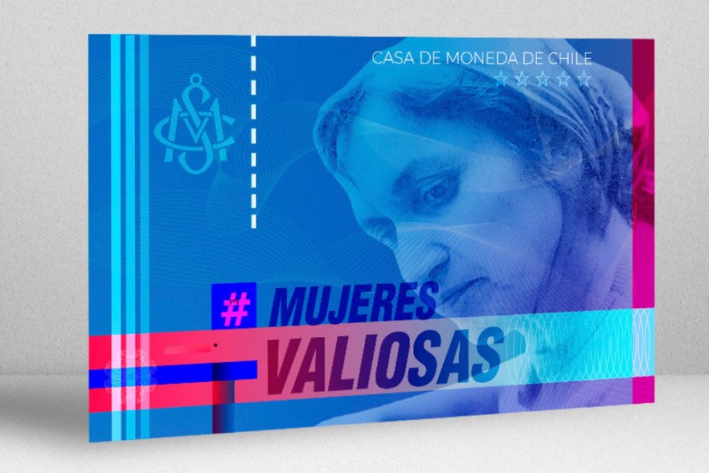 #BilleteConmemorativo
#VioletaParra 
#MujeresValiosas
#CasaDeMonedaDeChile