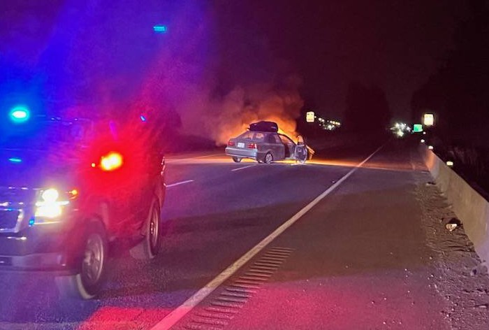 SSgtNightingale's tweet image. A prolific offender was arrested this morning while trying to flee from this stolen vehicle.  Numerous charges recommended.  Great work by @AbbyPoliceDept #PatrolShift2 #IPDS 🐕