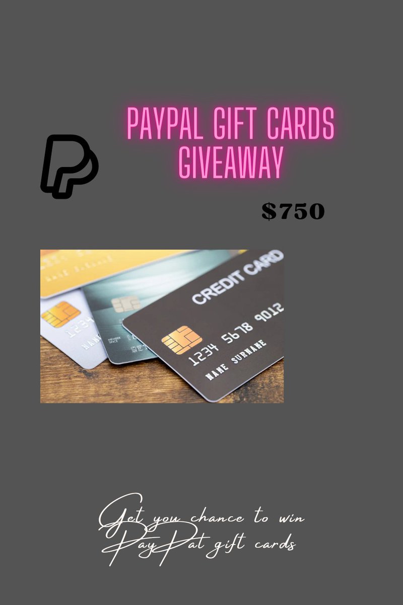 3Matthewlee's tweet photo. @PayPal Act's your PayPal gift cards giveaway 💕💝.
https://t.co/rgfM33kqAt

#paypal #ShadowAndBone #WBC2003 #mcrmelbourne #bolu #giveidea https://t.co/CtzllLwvfE