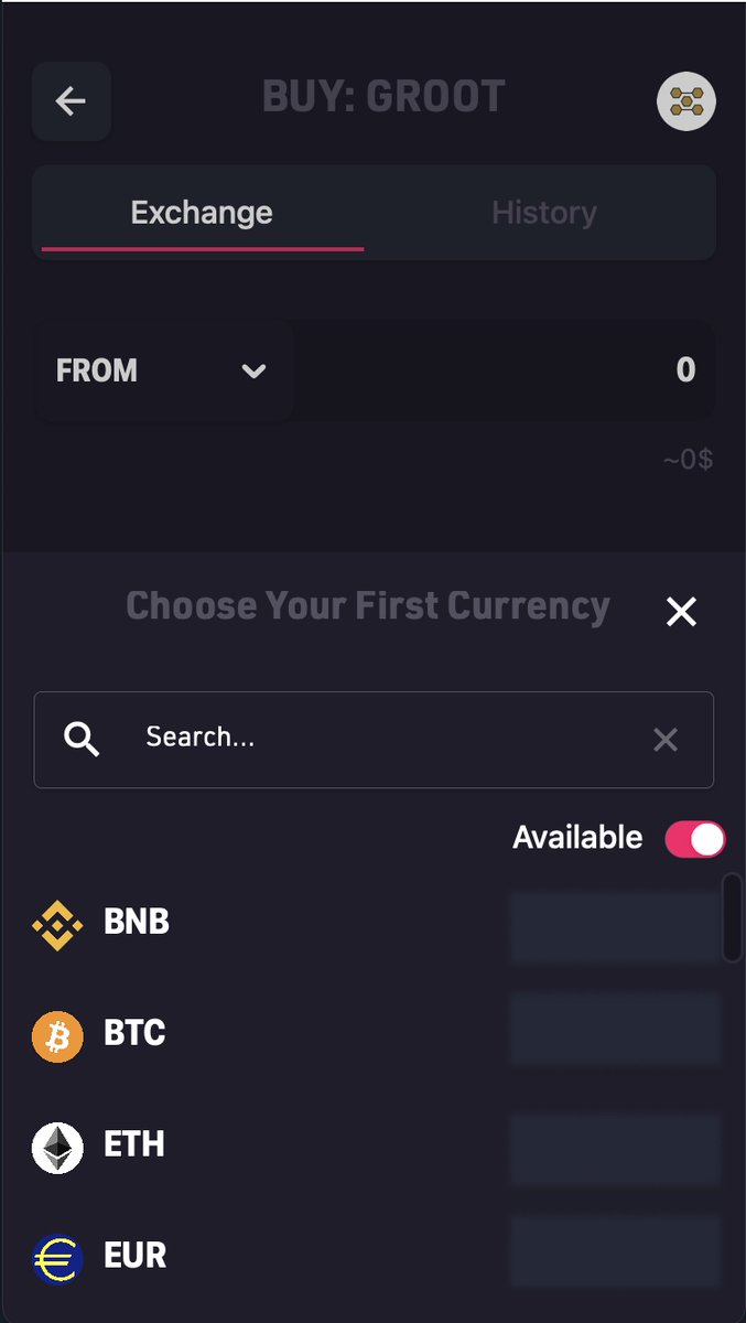 rudresh97's tweet photo. New arrival at @Globiance exchange - $GROOT token.

$GROOT is a #XDC based XRC-20 token.

You can use any token listed at Globiance including $BTC, $ETH, $XRP, $XDC, $GBEX etc. to participate in the presale round tomorrow.

#NFA https://t.co/QLRpGK5d9T