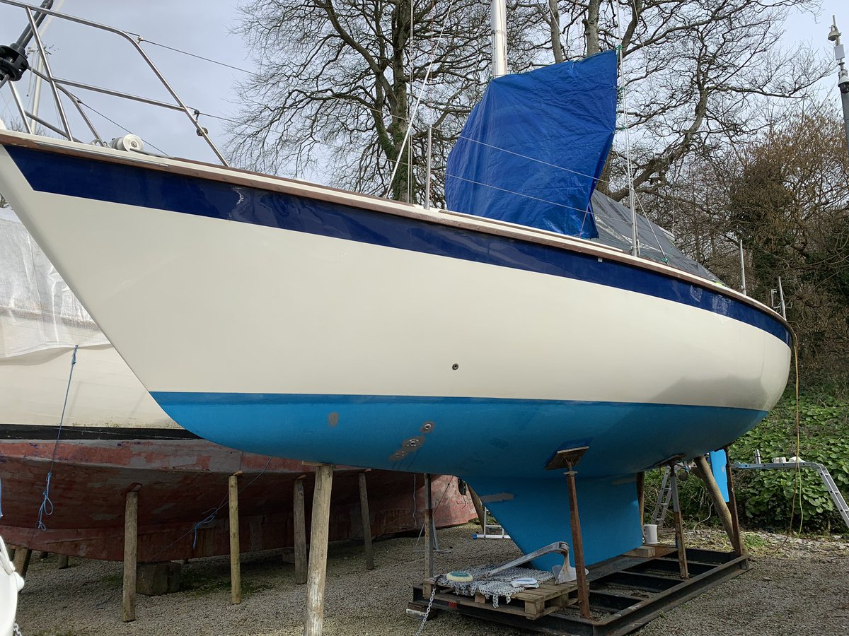 First polish done, only 2 more to go. 🤔 it's a long way round