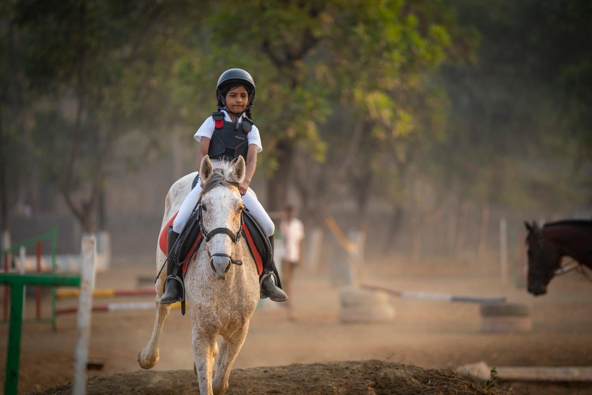 Awanish Sharan on Twitter "Vedika is participating in ‘Delhi Horse Show 2023.’ Needs your